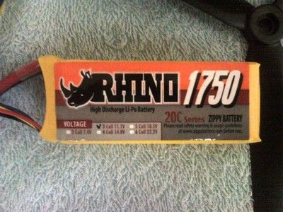 Bateria Rhino 3S 20C 1750mAh